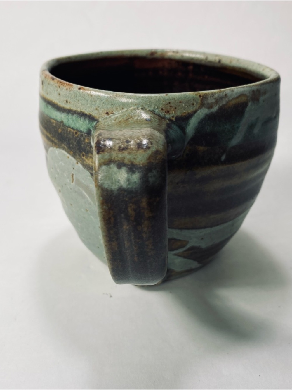 Pakele Hawaii Art Studio Pottery Artist Signed Turtle Mug - Picture 5 of 15